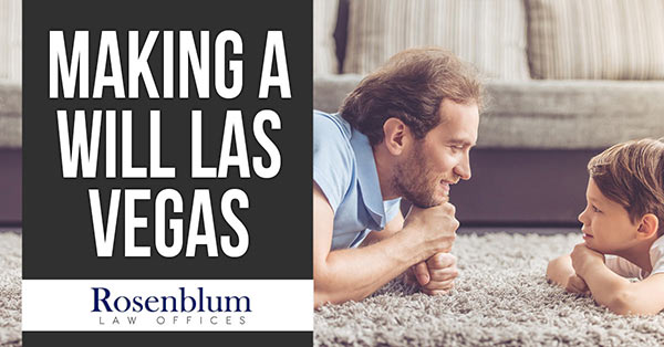 making a will las vegas title card