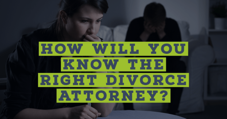 How Will You Know The Right Divorce Attorney Banner