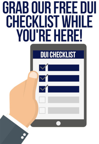 dui checklist