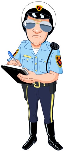 police test image