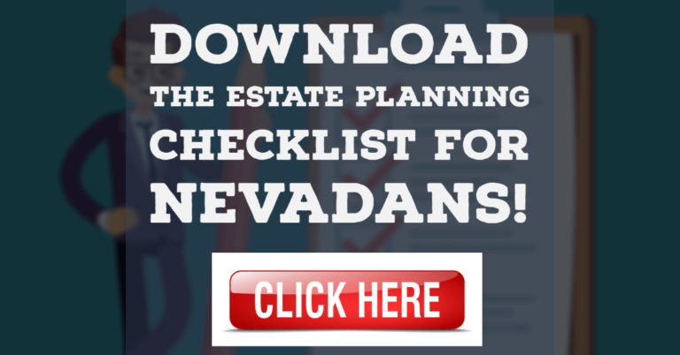 Download the estate planning checklist for nevadans