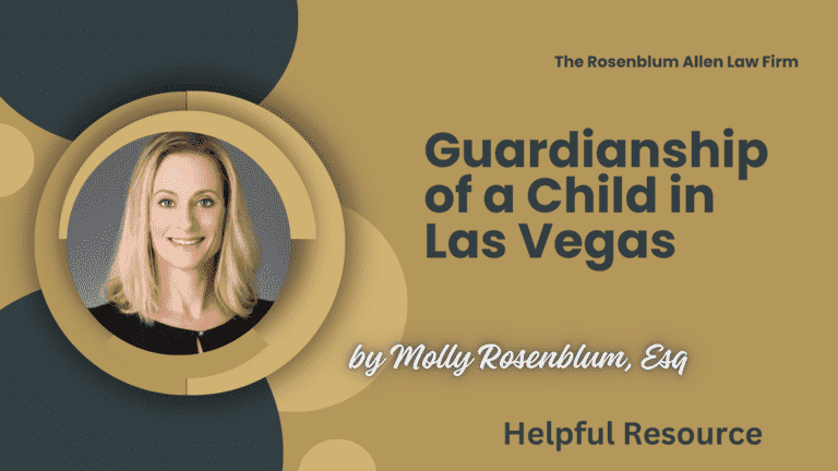 Guardianship of a Child in Las Vegas Banner