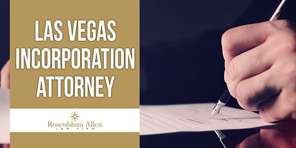 Las Vegas incorporation attorney