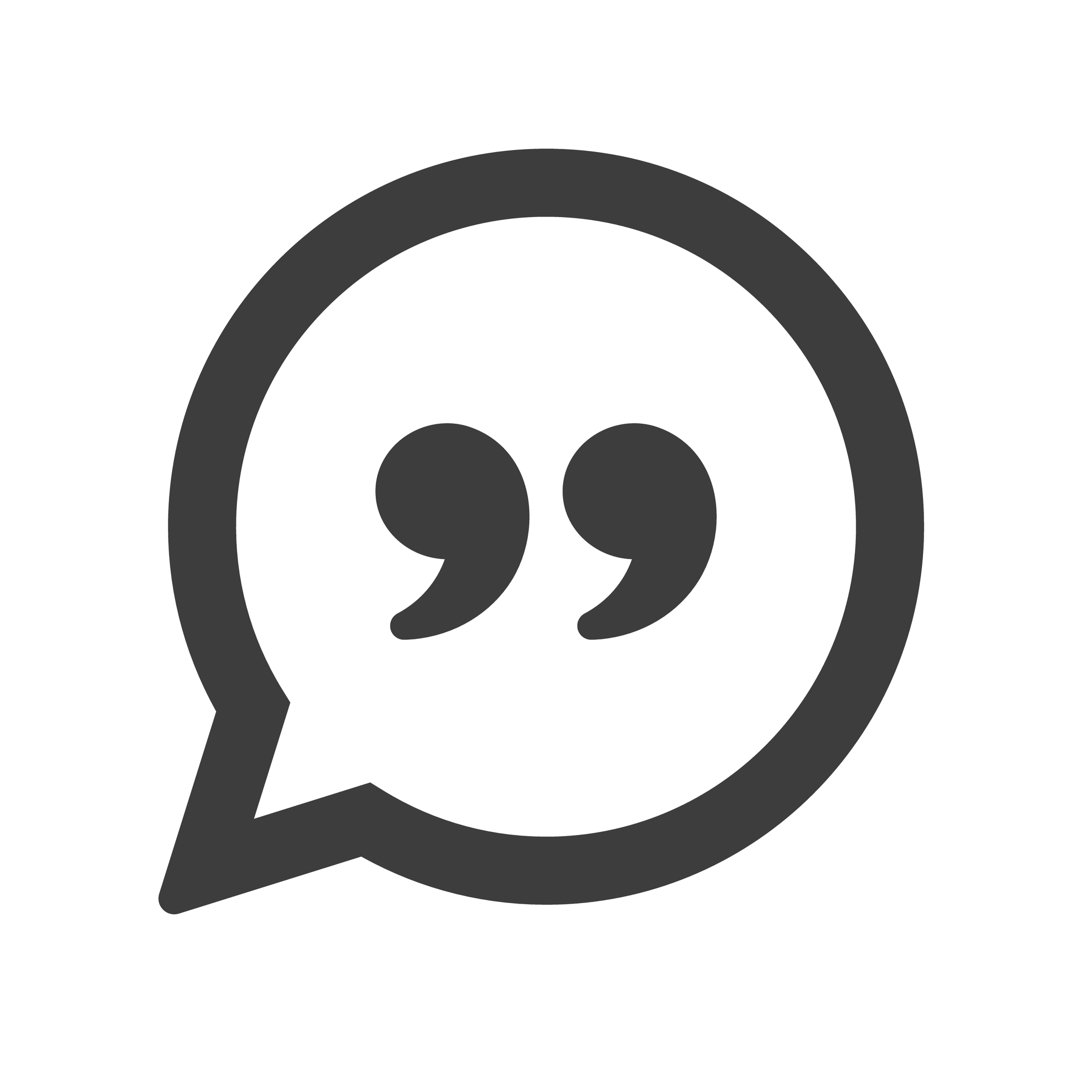 Chat,Icon.,Simple,Speech,Bubble,Vector,Isolate,On,White,Background.