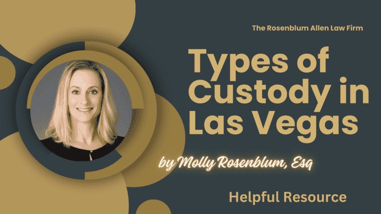 types of custody in las vegas banner