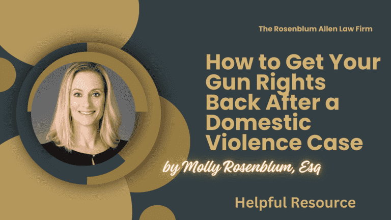 How to Get Your Gun Rights Back After a Domestic Violence Case Banner