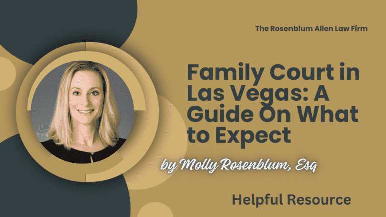 Family Court in Las Vegas: A Guide On What to Expect Banner
