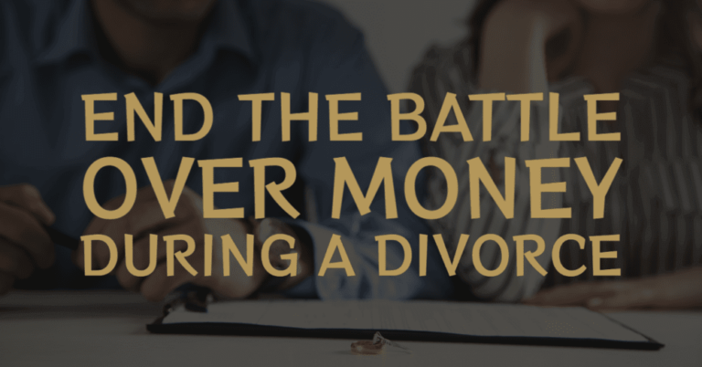 Finances Divorce Banner