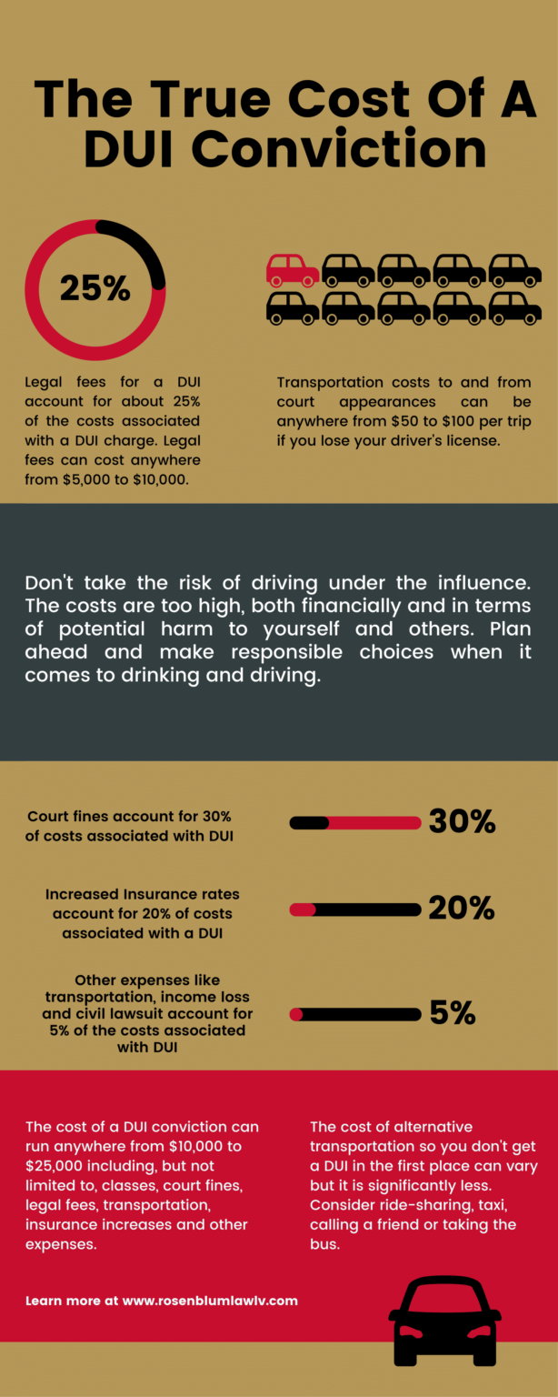 true cost of dui conviction infographic