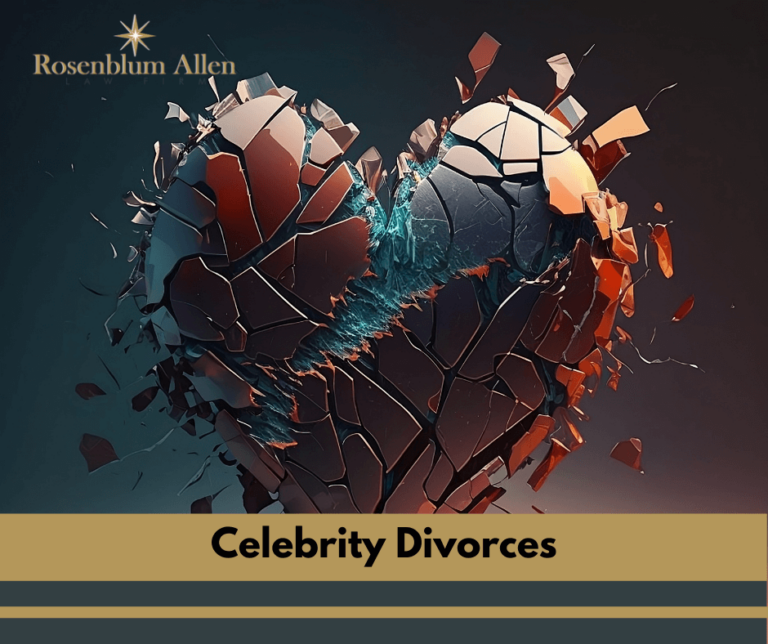 Celebrity Divorces Banner