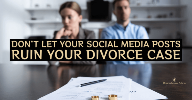 Social Media and Divorce Banner