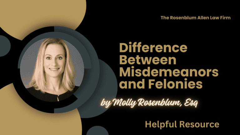 Difference Between Misdemeanors and Felonies Banner