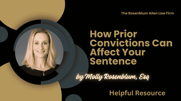 How Prior Convictions Can Affect Your Sentence Banner