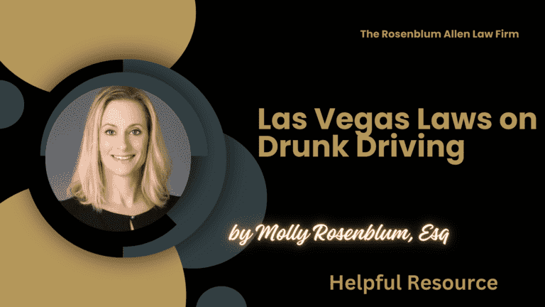 las vegas laws on drunk driving banner