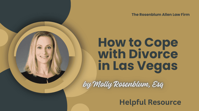 How to Cope with Divorce in Las Vegas Banner