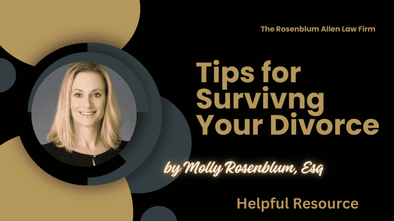 Tips for Surviving Your Divorce Banner