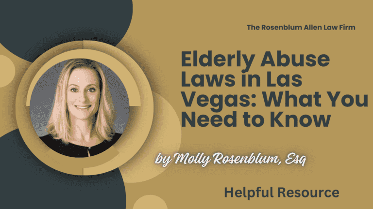 Elderly Abuse Laws in Las Vegas: What You Need to Know Banner