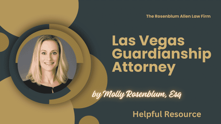 Las Vegas Guardianship Attorney Banner