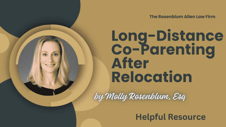 Long-Distance Co-Parenting After Relocation Banner