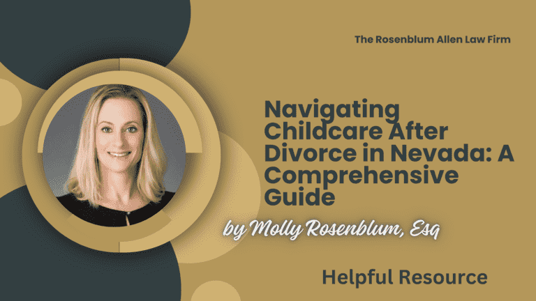 Navigating Childcare After Divorce in Nevada: A Comprehensive Guide Banner