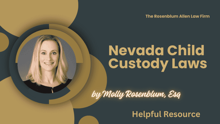 Nevada Child Custody Laws Banner