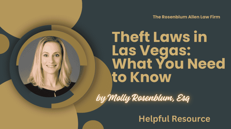 Theft Laws in Las Vegas: What You Need to Know Banner
