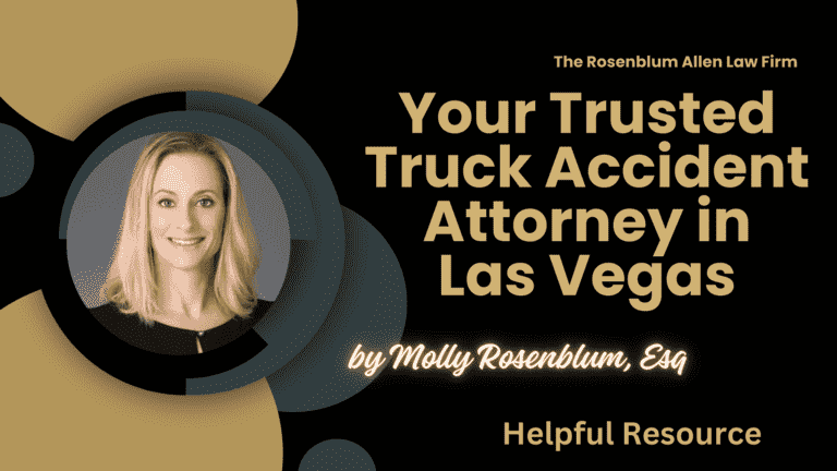 Trusted Truck Accident Attorney in Las Vegas Banner