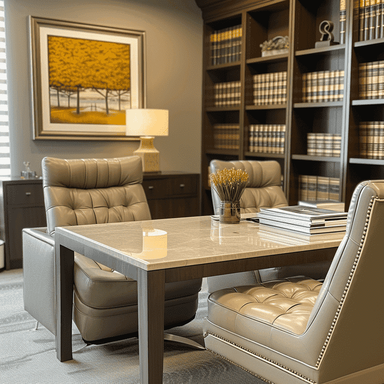Consultation Room in a Law Firm