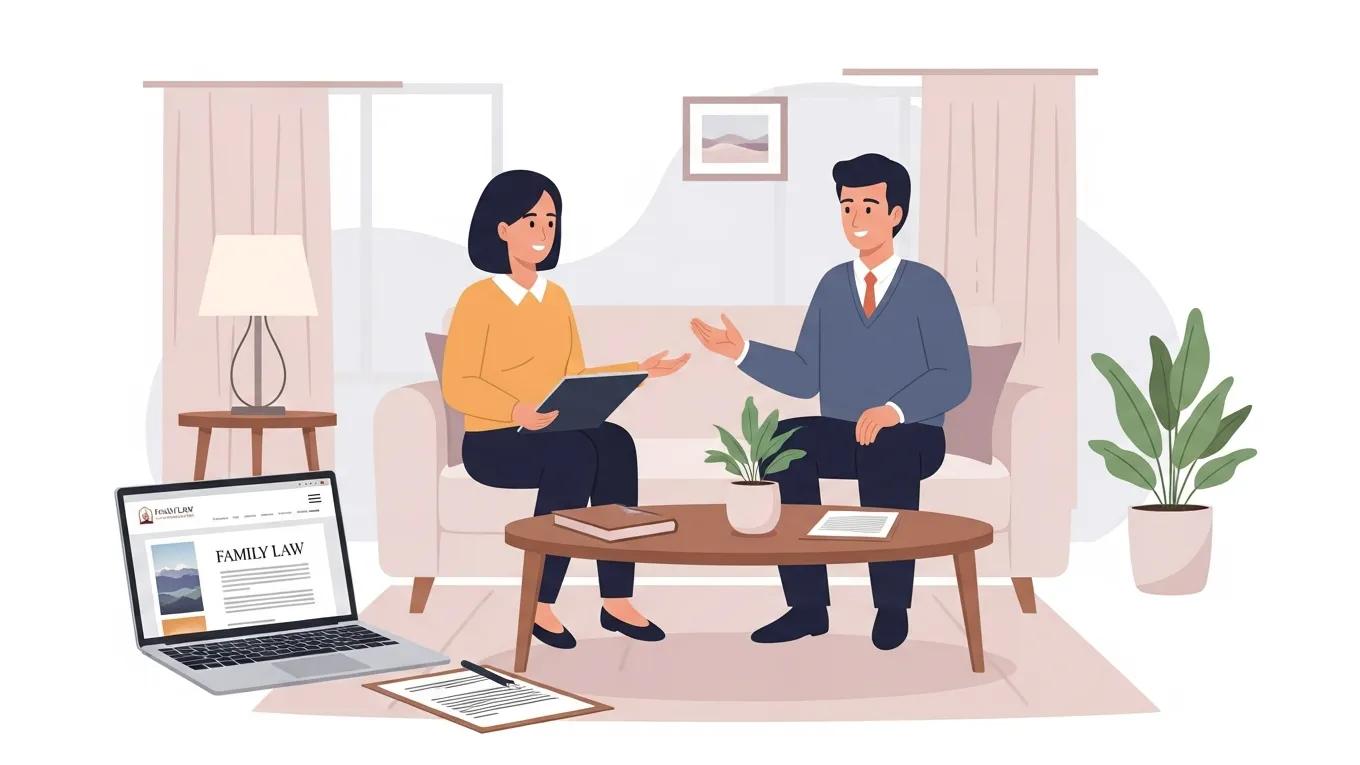 couple discussing divorce process in a supportive environment with legal documents and a laptop 58fffcf4 f354 488f 836d b23c927f8279 - The Rosenblum Allen Law Firm - June 6, 2026
