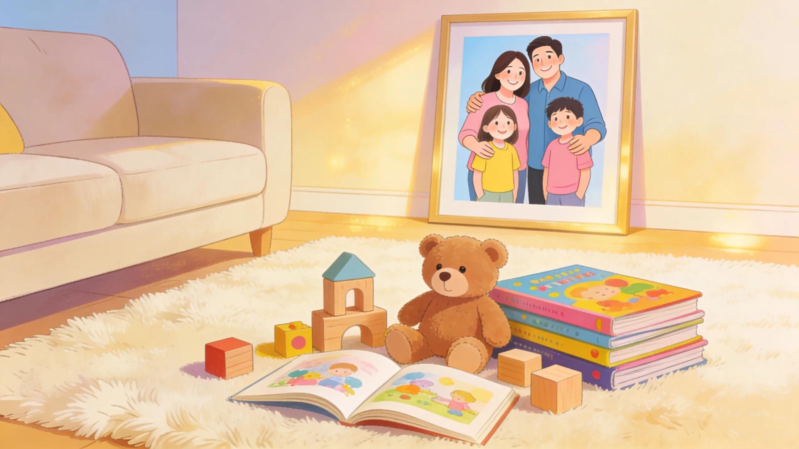 LGBTQ+ Divorce in Nevada - What's Different and What's Not - 4d7137d6 b79a 4e0d a447 8a8dbba9f321 Nurturing home environment showcasing child custody considerations for LGBTQ+ families